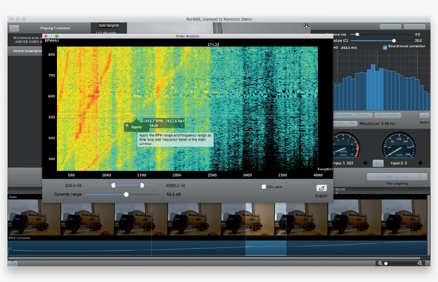 Acoustic Camera Nor848B