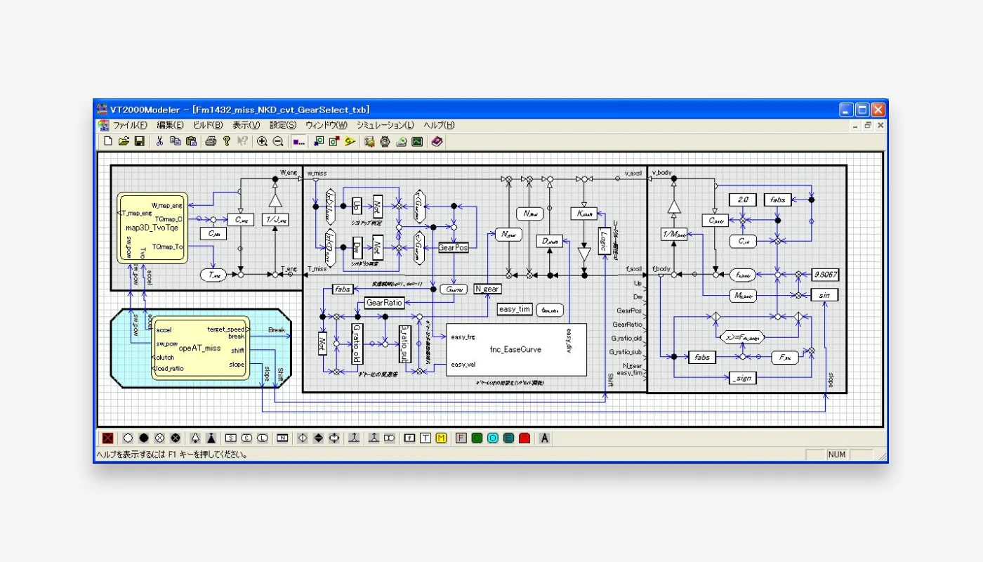 モデル構築ツール VT Modeler